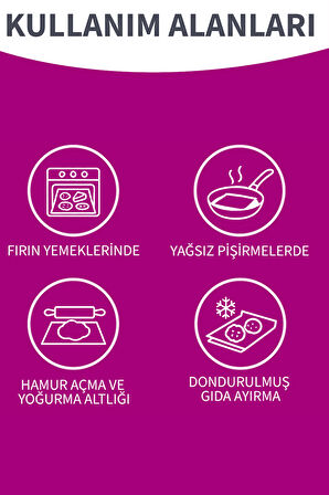 Natura Ağartılmamış Hazır Kesilmiş Pişirme Kağıdı 10’lu 12 Paket