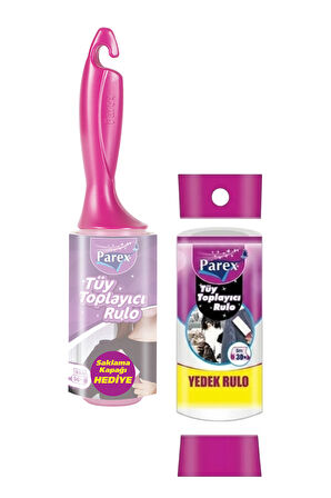 Premium Tüy Toplayıcı Rulo ve Yedek Rulo Paketi