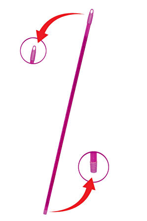 Mikrofiber Renkli, Havlu, Pamuk 4'lü Paspas ve Sap Seti