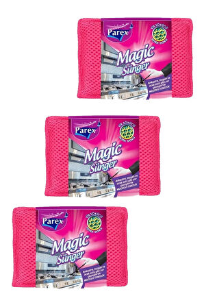Magic Sünger 1 Adet Üçlü Paket