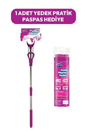 Pratik Paspas Çift Sıkmalı Yedek Hediyeli