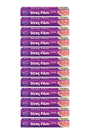 Streç Film 33 Mt 12 Paket