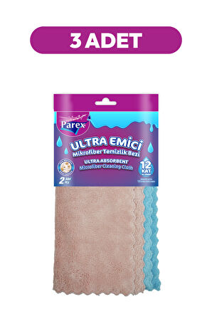 Ultra Emici 2’li Mikrofiber Bez Üçlü Paket