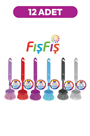Fışfış Bulaşık Fırçası Onikili Paket