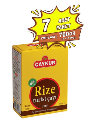 Rize Turist Dökme Çay 100 gr. Yedili Paket