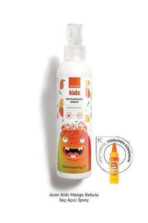 Kids Mango Kokulu ve Meyve Kokulu Saç Açıcı Sprey Paketi