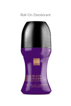 Black Suede Charm Erkek Antiperspirant Roll-On Deodorant 50 Ml. Üçlü Paket