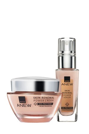 Anew Skin Renewal Power Yüz Kremi ve Serum Paketi