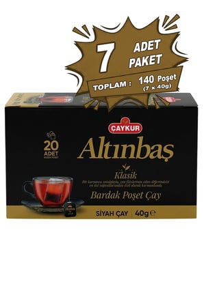 Altınbaş Çayı Süzen Poşet Çay (Sade) 2gr 20 Adet Yedili Paket