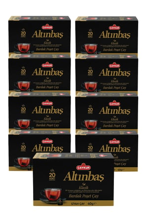 Altınbaş Çayı Süzen Poşet Çay (Sade) 2gr 20 Adet Dokuzlu Paket