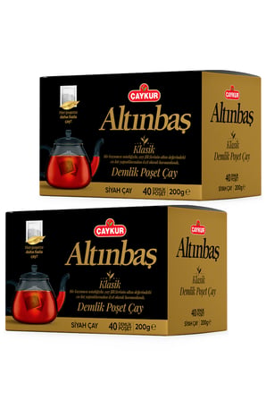 Altınbaş Demlik Poşet Çayı 5gr 40 Adet İkili Paket