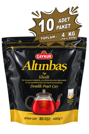 Altınbaş Demlik Poşet Çayı 5gr 80 Adet Onlu Paket