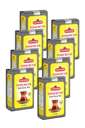 Tomurcuk Kokulu Çay Poşet Ambalaj 200 gr. Sekizli Paket