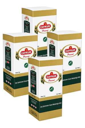 Hediyelik Dökme Siyah Çay 400 gr. Dörtlü Paket