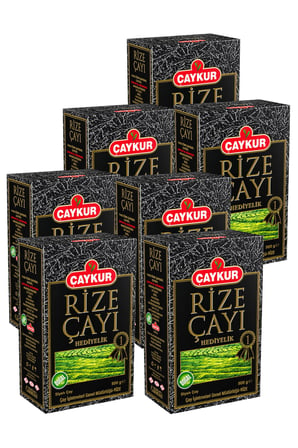 Rize Çayı Hediyelik 500gr (Karton Kutu) Yedili Paket