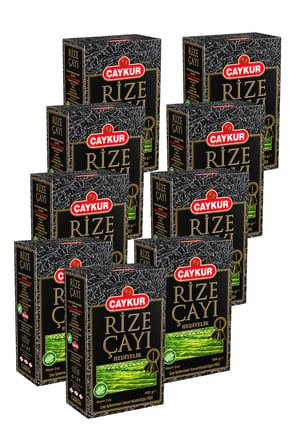 Rize Çayı Hediyelik 500gr (Karton Kutu) Dokuzlu Paket