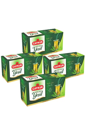 Herdem Yeşil Çay Süzen Poşet 1,6gr 25 Adet Dörtlü Paket