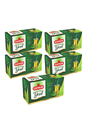 Herdem Yeşil Çay Süzen Poşet 1,6gr 25 Adet Beşli Paket