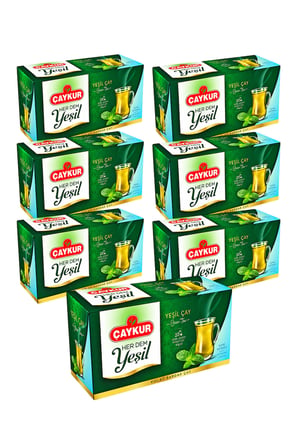 Herdem Yeşil Çay Süzen Poşet Naneli 1,6gr 25 Adet Yedili Paket