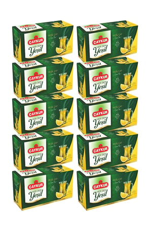 Herdem Yeşil Çay Süzen Poşet Limonlu 1,6gr 25 Adet Onlu Paket