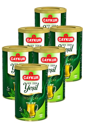 Herdem Yaprak Yeşil Dökme Çay 150 gr. Altılı Paket