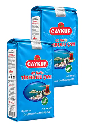 42 Nolu Tirebolu Dökme Çay 200 gr. İkili Paket