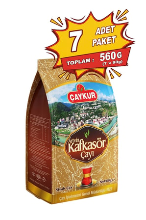 Artvin Kafkasör Çayı 80 gr. Yedili Paket