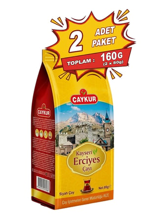 Elekaltı Kayseri Erciyes Çayı 80 gr. İkili Paket