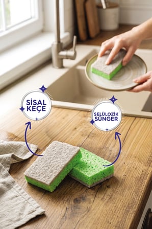 Natura 2’li Sünger İki Paket