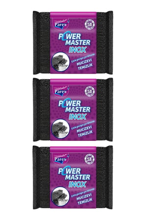 Power Master Inox Sünger Üç Adet