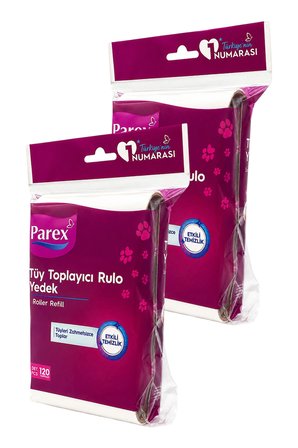 Tüy Toplayıcı Yedek Dörtlü Rulo İki Paket 