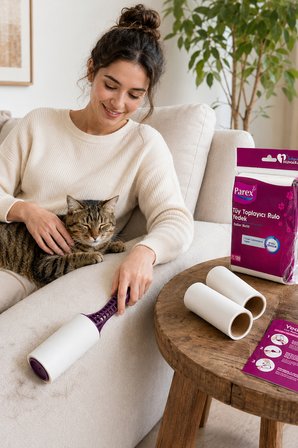 Tüy Toplayıcı Yedek Dörtlü Rulo İki Paket 