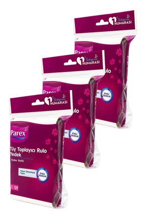 Tüy Toplayıcı Yedek Dörtlü Rulo Üç Paket 
