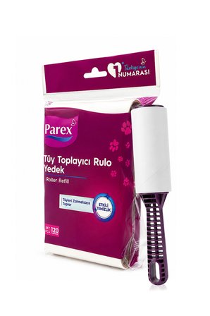 Tüy Toplayıcı Seti Sap ve 4'lü Yedek Rulo (4x30 Yaprak)