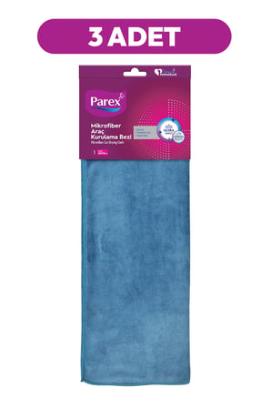 Mikrofiber Araç Kurulama Bezi Üçlü Paket