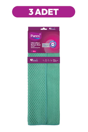 Mikrofiber Banyo Bezi Üçlü Paket