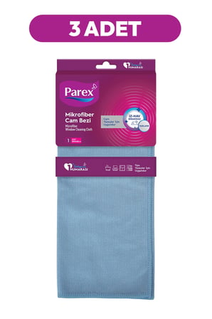 Mikrofiber Cam Bezi Üçlü Paket