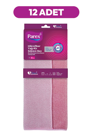 Mikrofiber Yağ-Kir Sökücü Bez Onikili Paket