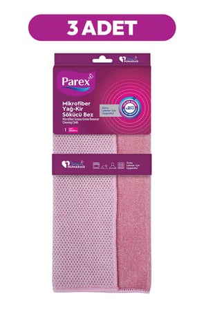 Mikrofiber Yağ-Kir Sökücü Bez Üçlü Paket