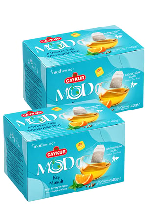 MOD Kış Masalı Bardak Poşet Çay 2x20 40gr. İkili Paket