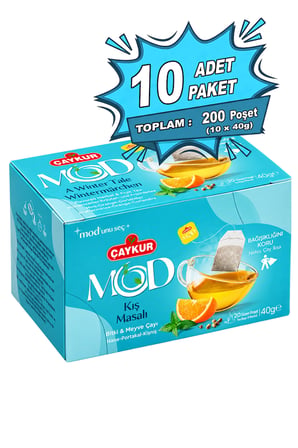 MOD Kış Masalı Bardak Poşet Çay 2x20 40gr. Onlu Paket