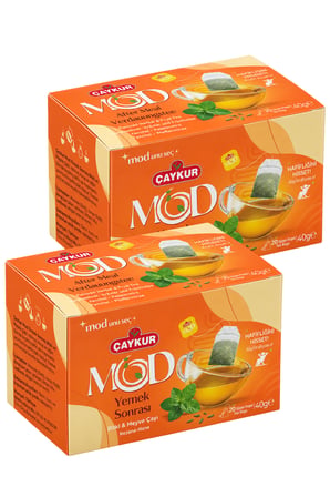 MOD Yemek Sonrası Bardak Poşet Çay 2x20 40gr. İkili Paket
