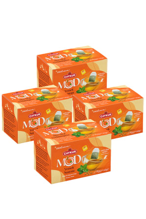 MOD Yemek Sonrası Bardak Poşet Çay 2x20 40gr. Dörtlü Paket