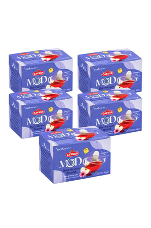 MOD Dört Mevsim Dinamik Bardak Poşet Çay 2x20 40gr. Beşli Paket
