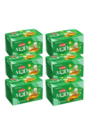 MOD Yeşil De-toks Bardak Poşet Çay 2x20 40gr. Altılı Paket