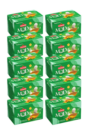 MOD Yeşil De-toks Bardak Poşet Çay 2x20 40gr. Onlu Paket