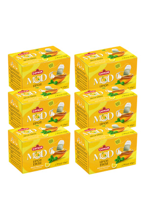 MOD Limon Etkisi Bardak Poşet Çay 2x20 40gr. Altılı Paket