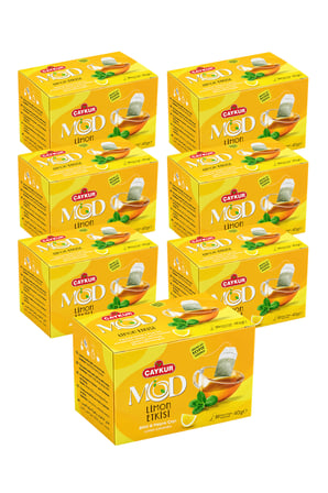 MOD Limon Etkisi Bardak Poşet Çay 2x20 40gr. Yedili Paket
