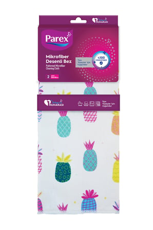 Ananas Desenli Mutfak Temizlik Seti