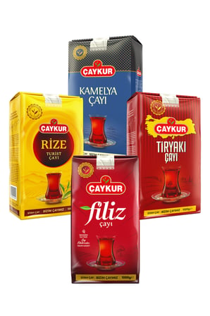 Tiryaki Kamelya Rize ve Filiz Dökme Çay Paketi
